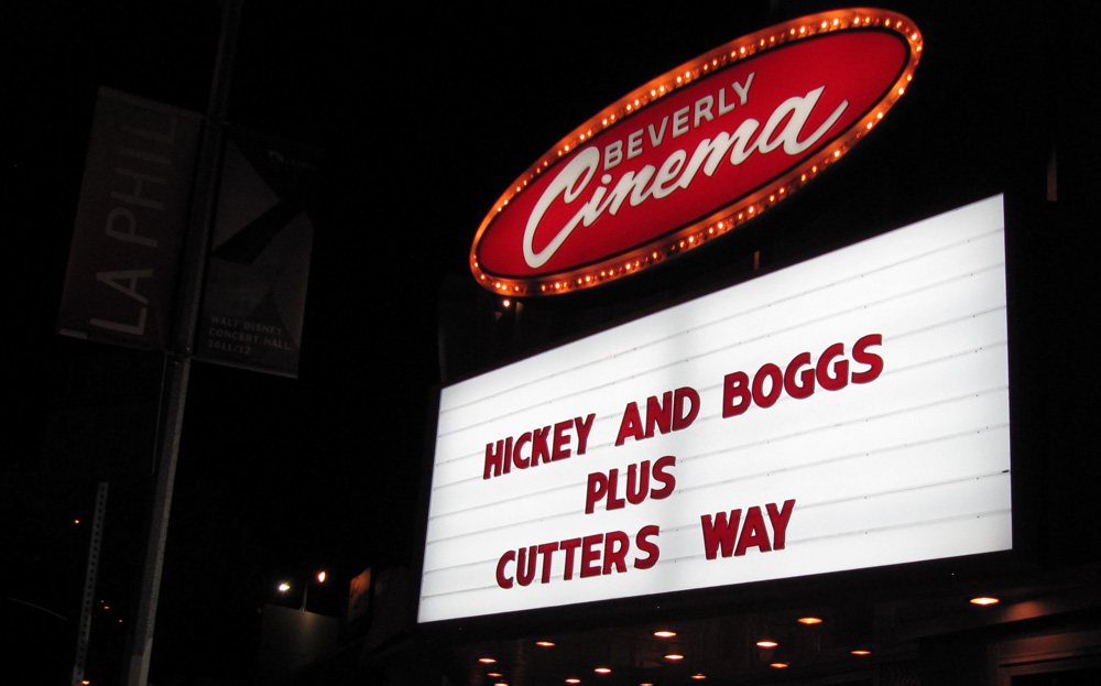Hickey and Boggs and Cutter's Way at the New Beverly Cinema during Edgar Wright's "The Wright Stuff"