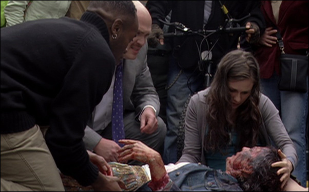 Allison Janney and AnnaPaquin in the bus accident scene from Kenneth Lonergan's film Margaret