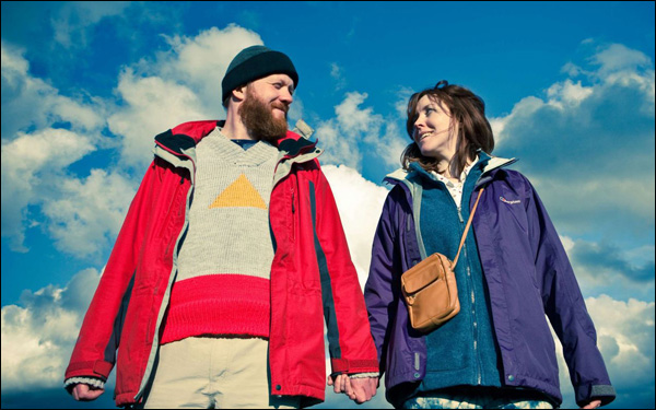 Steve Oram and Alice Lowe in Ben Wheatley's film "Sightseers"