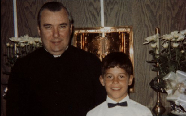 Lawrence Murphy in a scene from Alex Gibney's Catholic Church documentary "Mea Maxima Culpa: Silence in the House of God"