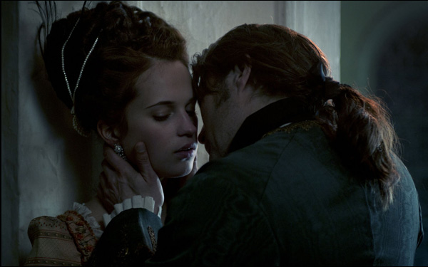 Alicia Vikander and Mads Mikkelsen in Nikolaj Arcel's film A Royal Affair