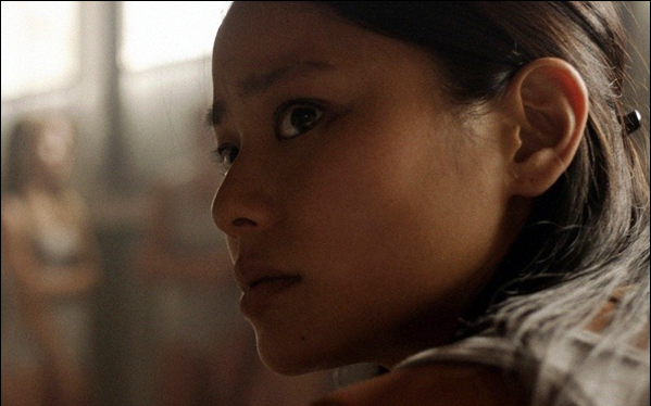 Jamie Chung as Chong Kim in a scene from Megan Griffiths' film Eden.