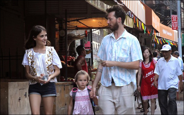 Lola Bessis and Dustin Guy Defa in Ruben Amar's film Swim Little Fish Swim