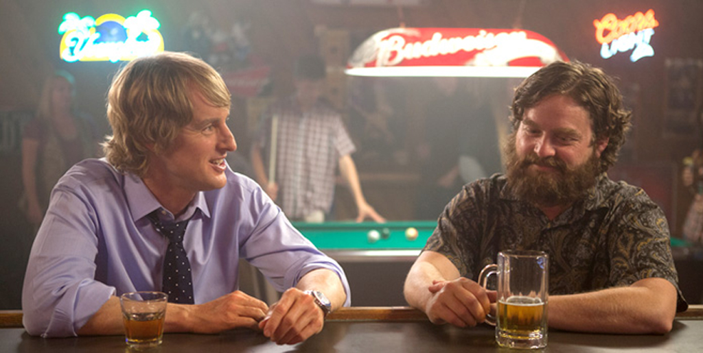 Owen Wilson and Zach Galifianakis in Matthew Weiner's "You Are Here"
