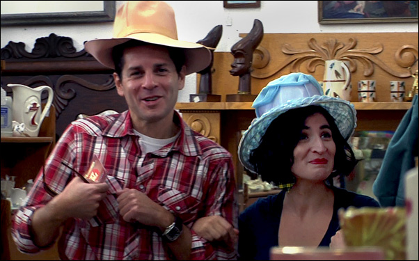 Dean Obeidallah and Negin Farsad in "The Muslims Are Coming"