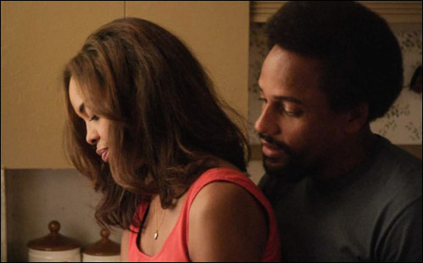 Sharon Leal and Hill Harper in Tommy Oliver's film "1982"