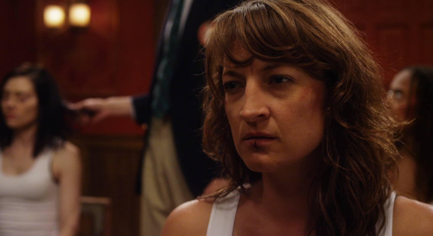 Zoe Bell in "Raze"