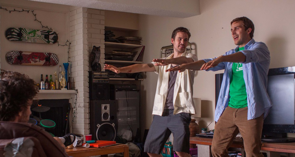 Zach Cregger and Michael Stahl David in Bryan Poyser's "Love and Air Sex"