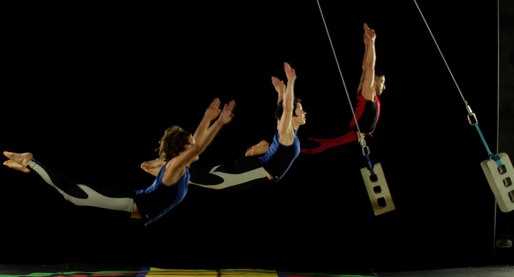 Elizabeth Streb's "Gaunlet" in Catherine Gund's "Born to Fly"