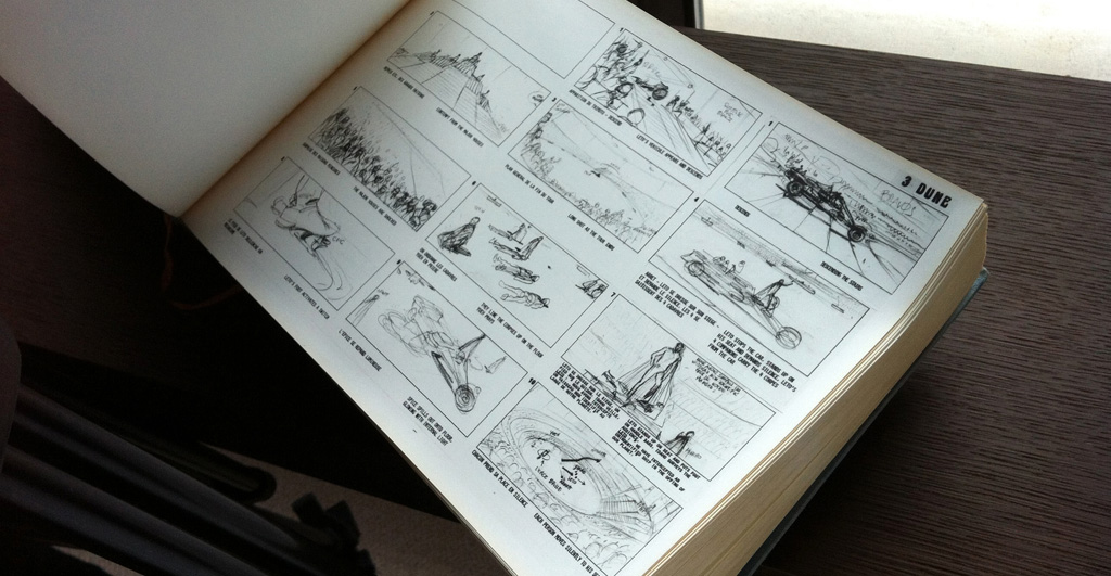 Sketchbook from "Jodorowsky's Dune"