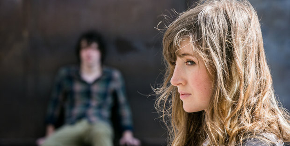 Kate Lyn Sheil and John Gallagher Jr. in "The Heart Machine"