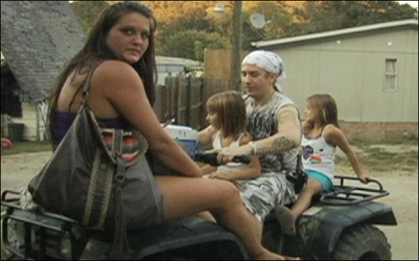 Brandy Smith, EJ Huffman, Makala and Josey in Jon Matthews' "Surviving Cliffside"