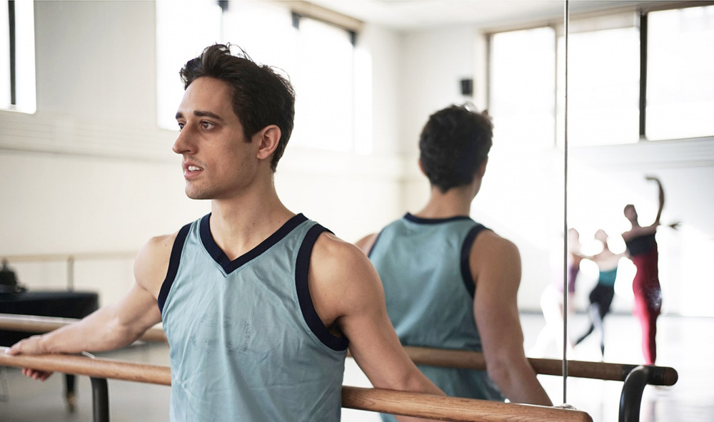 Justin Peck in Jody Lee Lipes' "Ballet 422"