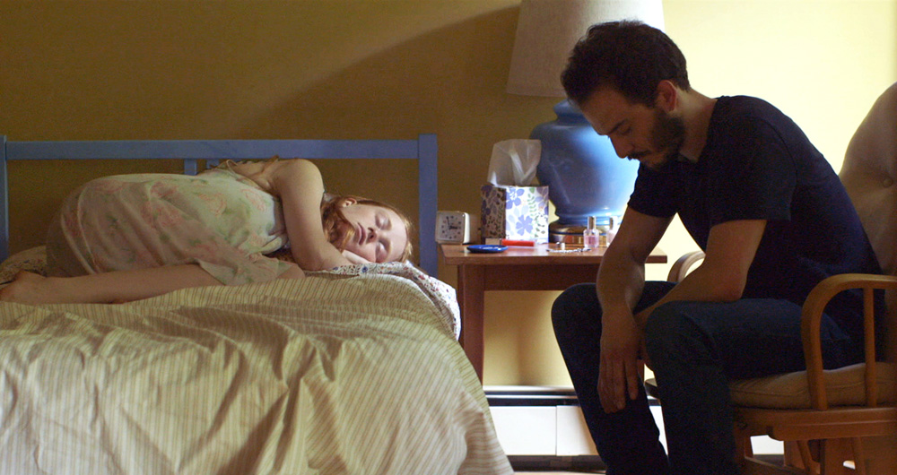 India Menuez and David Dahlbom in "Uncertain Terms"
