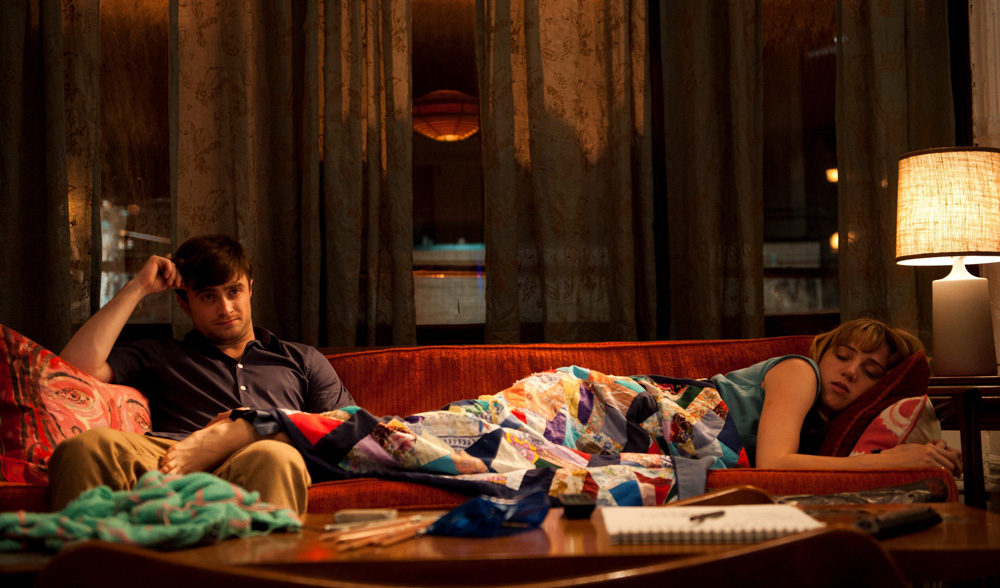 Daniel Radcliffe and Zoe Kazan in "What If"