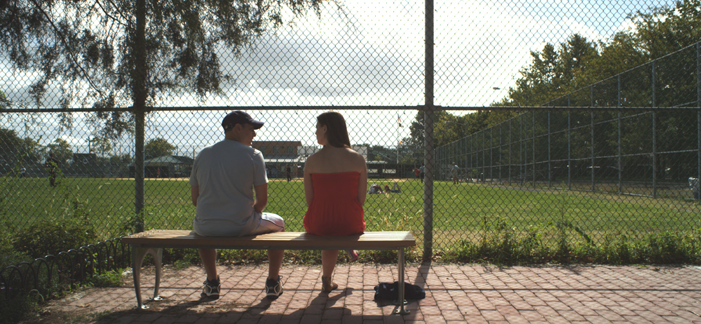 Julianna Gelinas Bonifacio and Matthew Bonifacio in "The Quitter"
