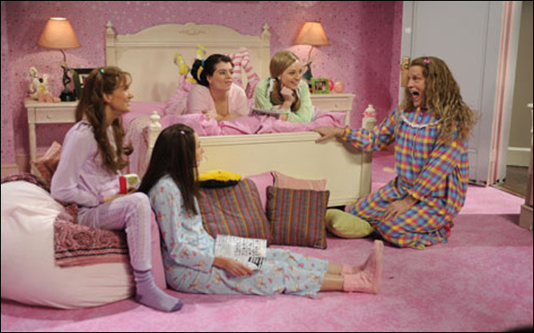John Malkovich, Casey Wilson, Kristen Wiig, Abby Elliott in "Saturday Night"