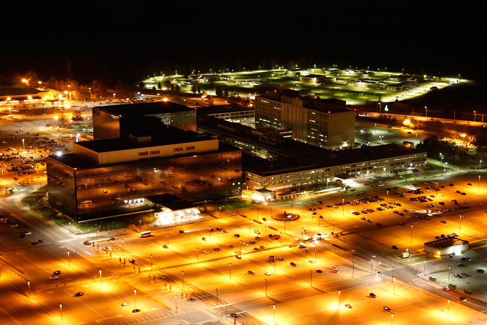 Trevor Paglen shot of the NSA.