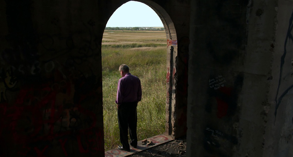 Pastor Jay Reinke in Williston in "The Overnighters"