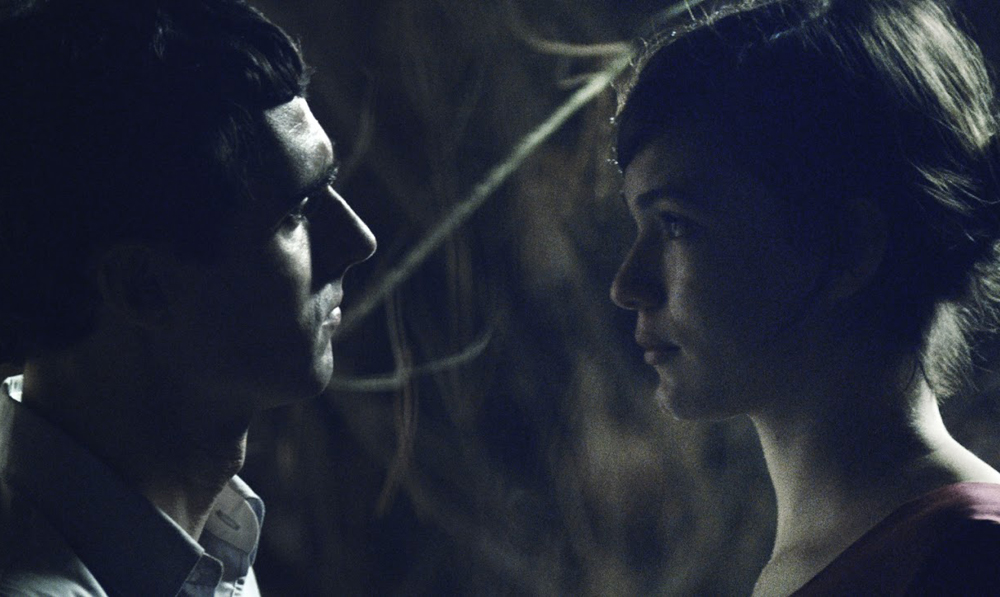 Mark Leonard Winter and Tilda Cobham-Hervey in "One-Eyed Girl"