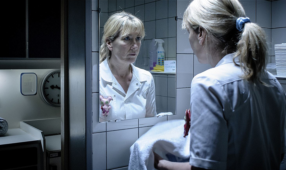 Ariane Schluter in "Accused"