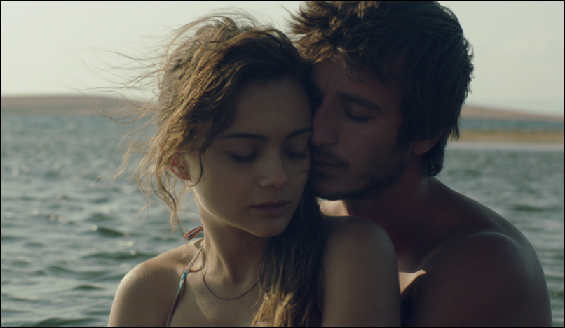 Ahmet Rifat Sungar and Damla Sönmez in "Across the Sea"
