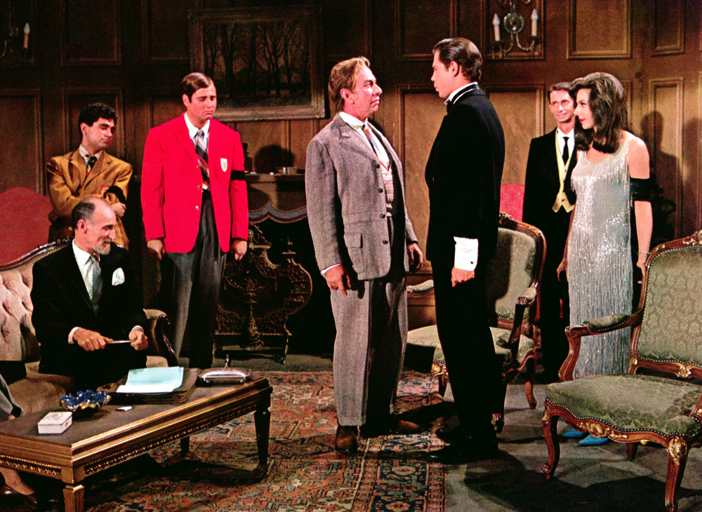 Reni Santoni, Rob Reiner and Elaine May in Carl Reiner's "Enter Laughing"