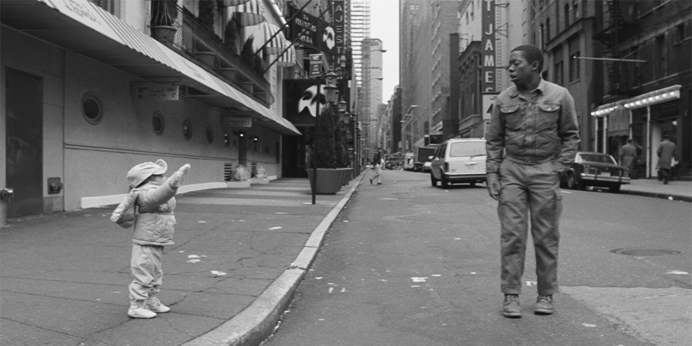 Nicole Alysia and Charles Lane in "Sidewalk Stories"