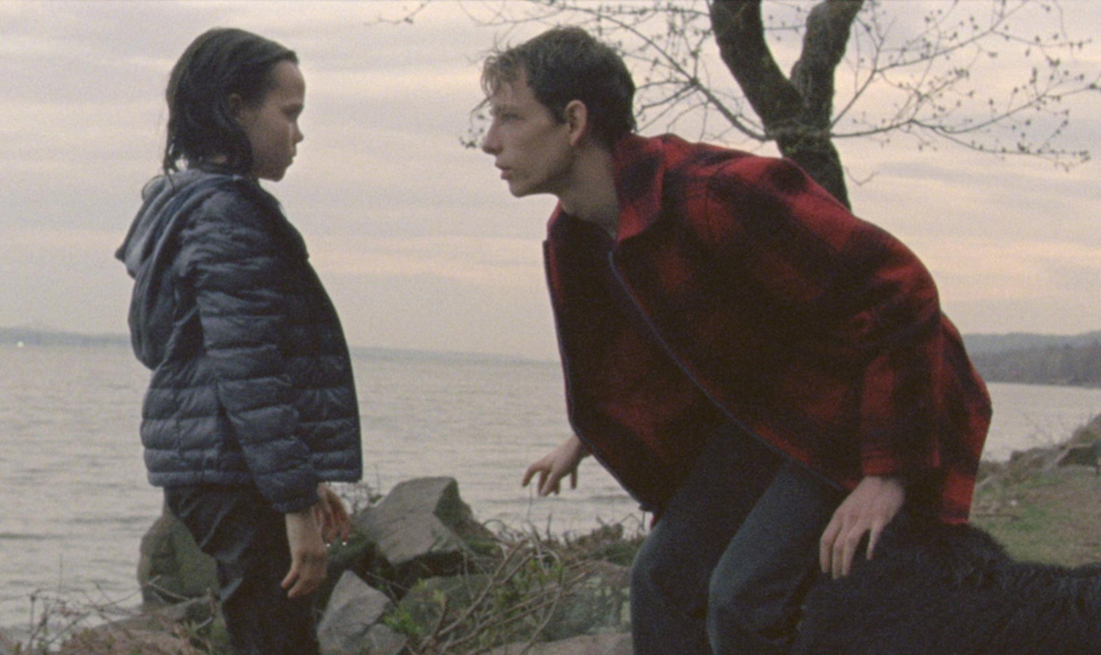 Trevor St. John and Oona Laurence in "The Grief of Others"