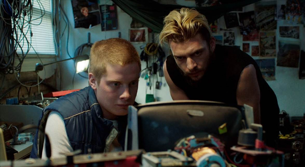 Josh Caras and Ian Christopher Noel in "Jackrabbit"