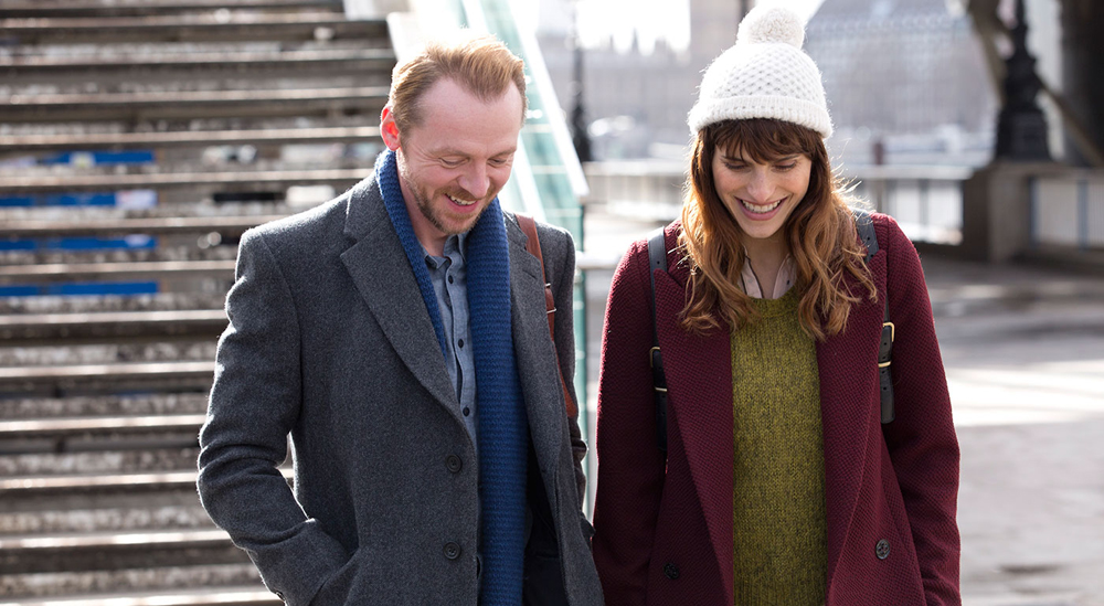 Simon Pegg and Lake Bell in "Man Up"