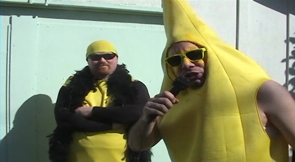Eric Keyes and Paul Richards in "Bodyslam: Revenge of the Banana"