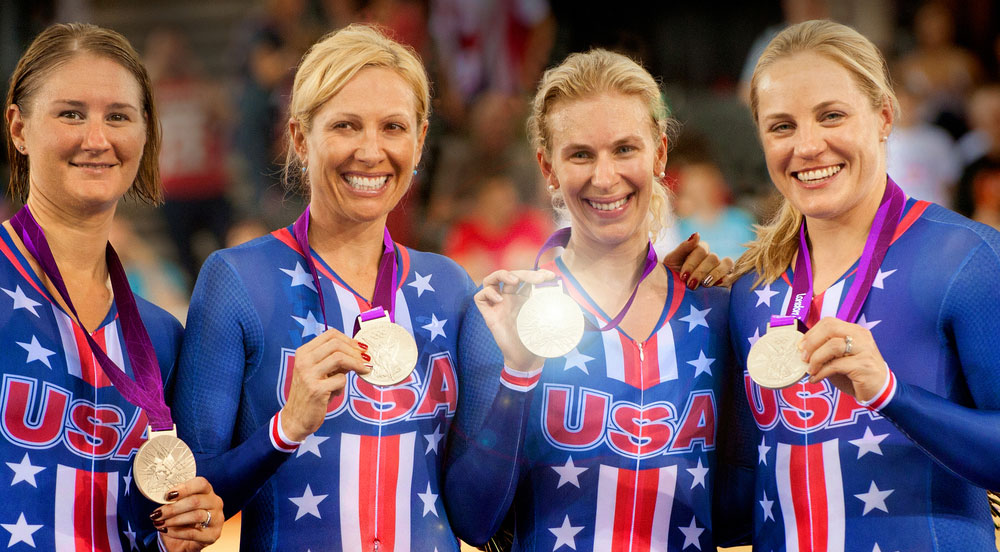 Jennie Reed, Sarah Hammer, Lauren Tamayo, Dotsie Bausch in "Personal Gold"