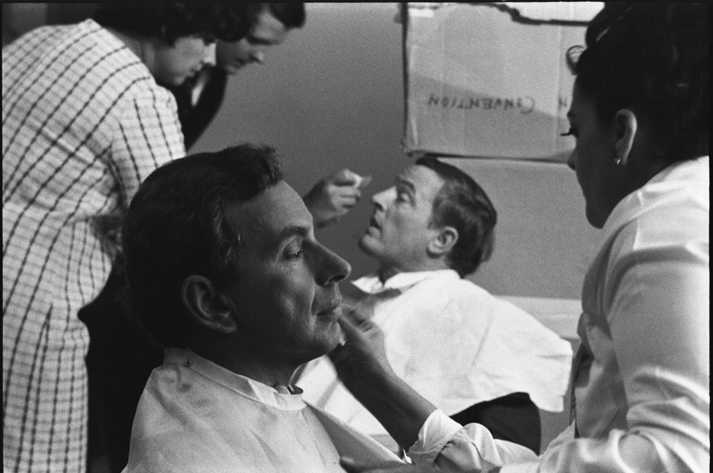 William F. Buckley and Gore Vidal in "Best of Enemies"