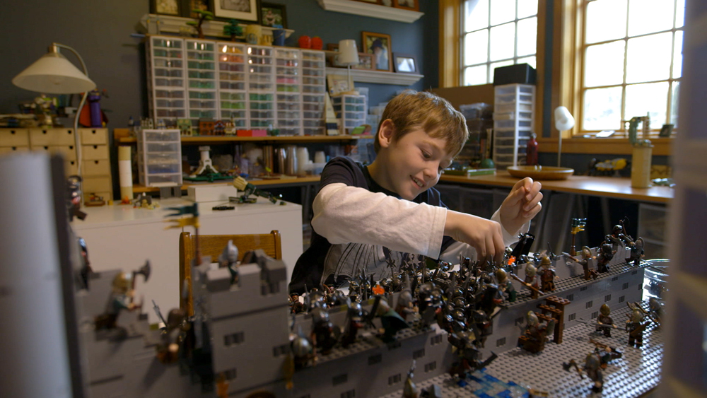 A scene from "A Lego Brickumentary"