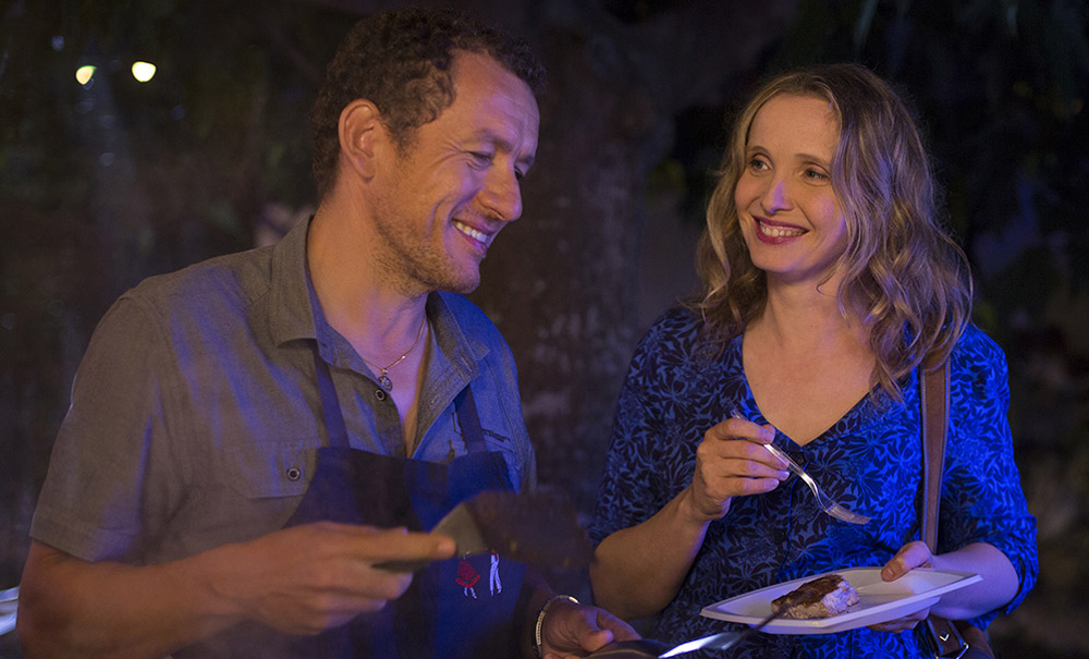 Dany Boon and Julie Delpy in "Lolo"