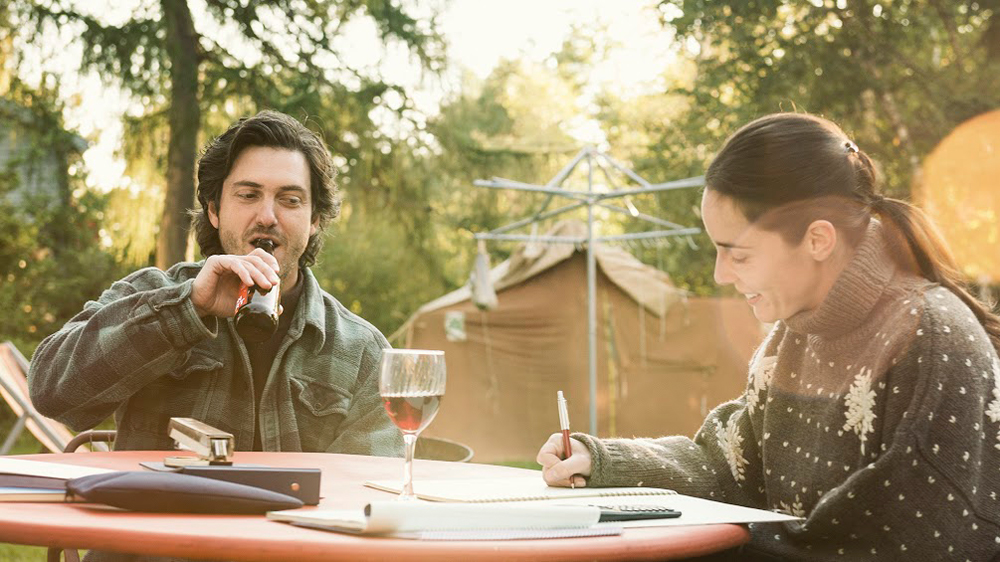 Maxim Gaudette and Valerie Cadieux in "Our Loved Ones"