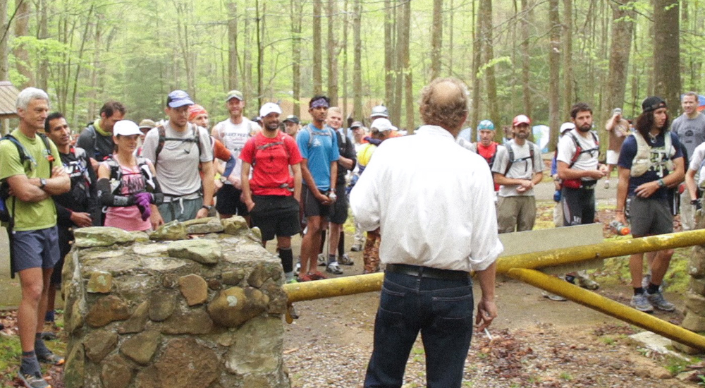 A scene from "The Barkley Marathons"
