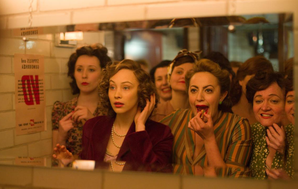 Sarah Gadon in "A Royal Night Out"