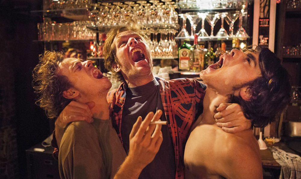 Stef Aerts, Tom Vermeir and Stefaan De Winter in "Belgica"