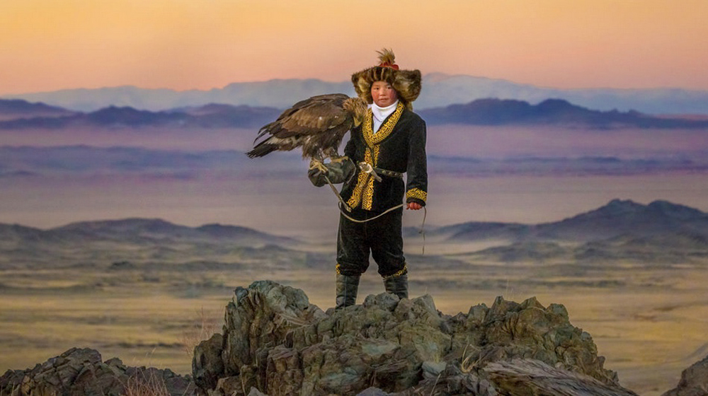Aisholpan in "Eagle Huntress"