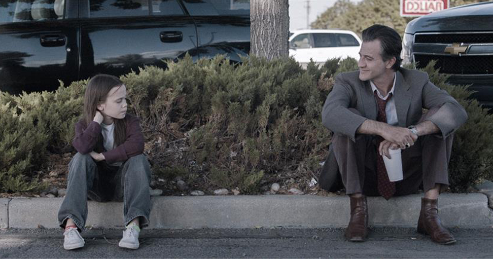 Ross Partridge and Oona Laurence in "Lamb"