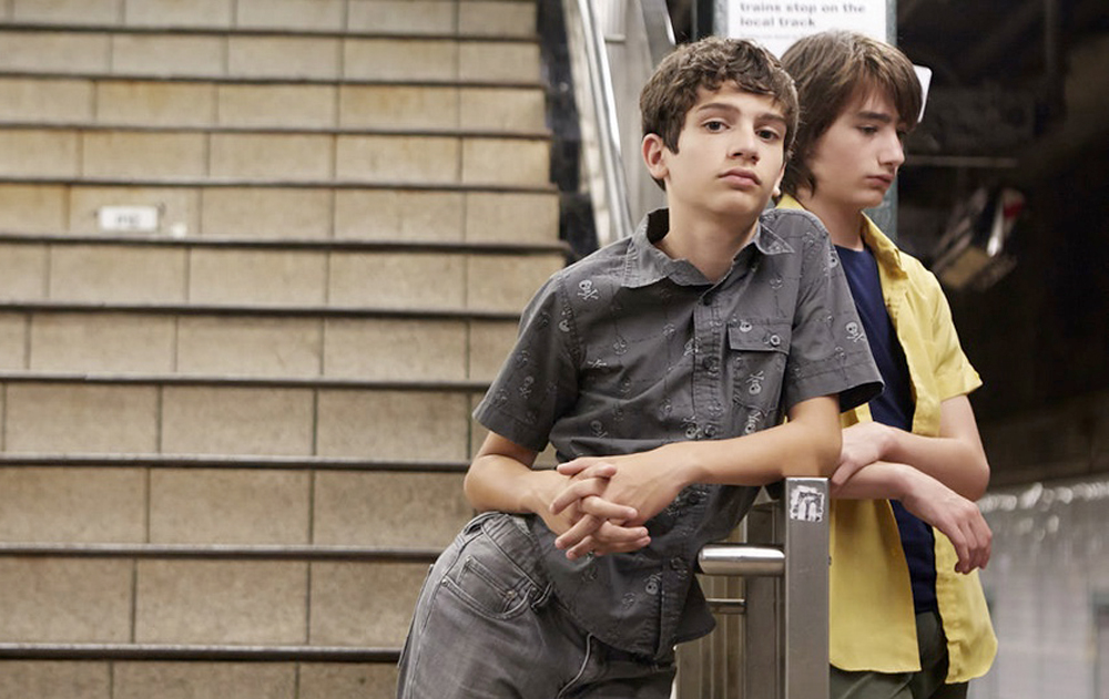 Theo Taplitz and Michael Barbieri in "Little Men"