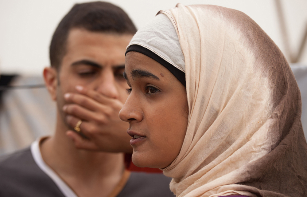 Lamis Ammar in "Sand Storm"
