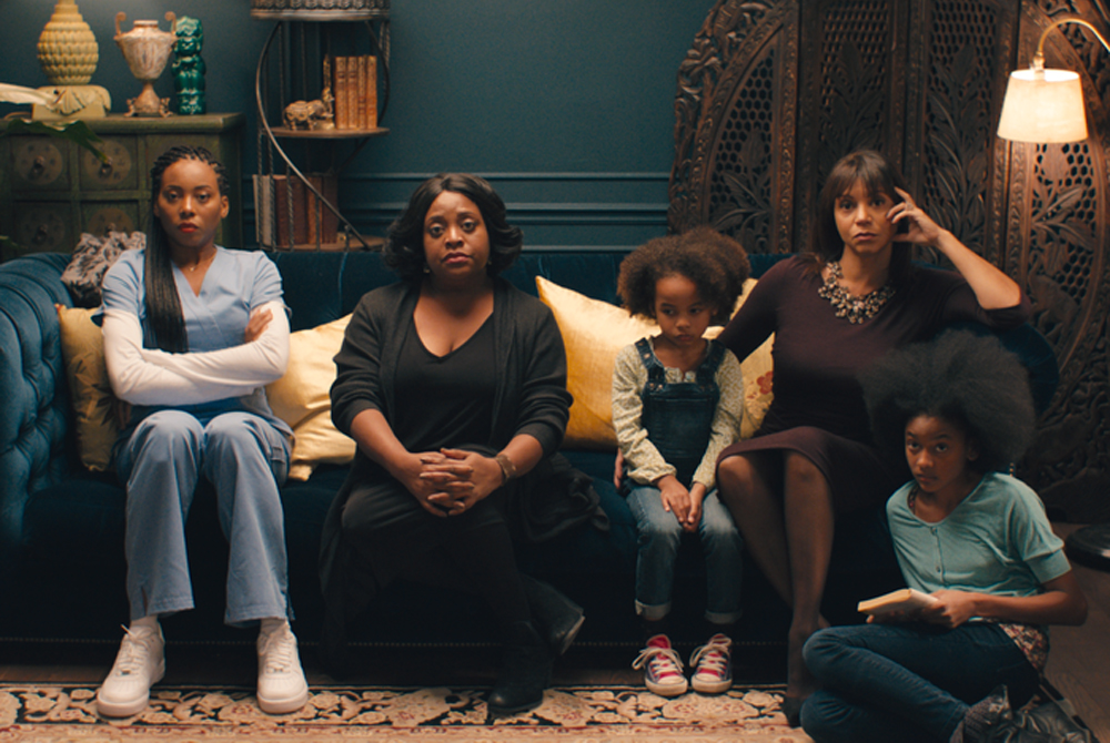 Gloria Reuben, Erica Ash and Sherri Shepherd in "Jean of the Joneses"