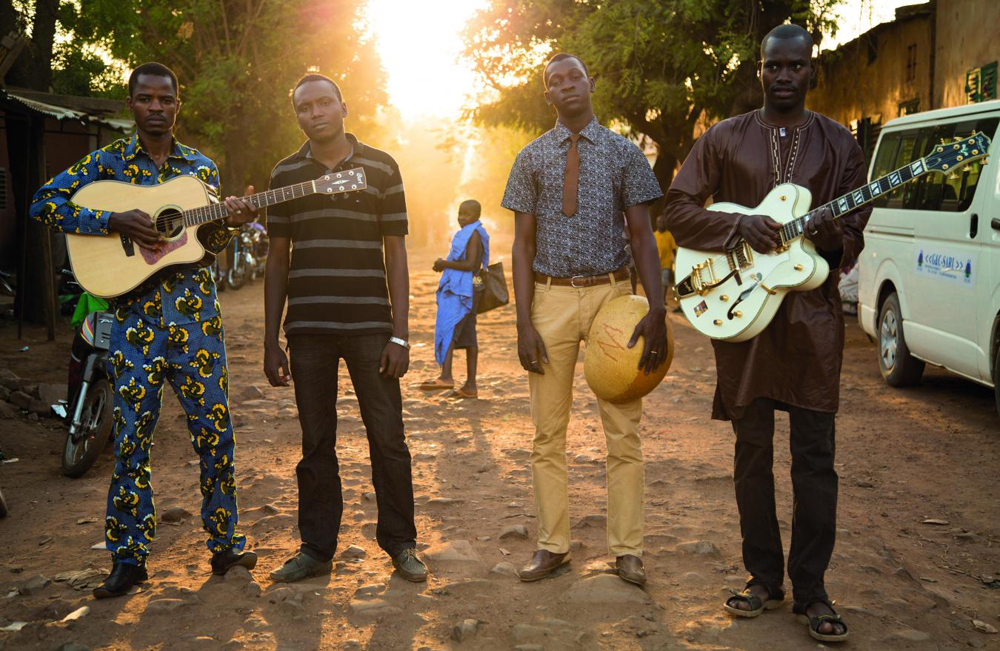 Songhoy Blues in "They Will Have to Kill Us First"