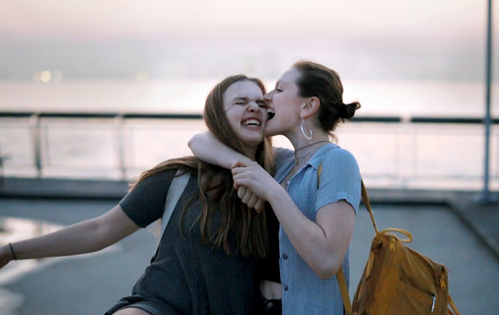 Dusty Rose Ryan and Delia Cunningham in "All This Panic"