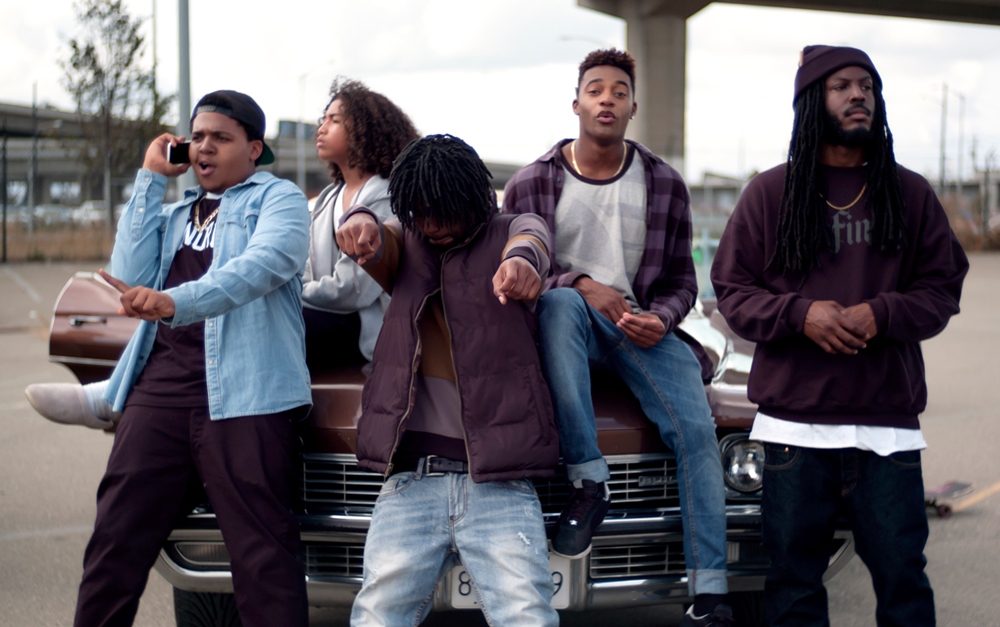 A scene from Justin Tipping's "Kicks"