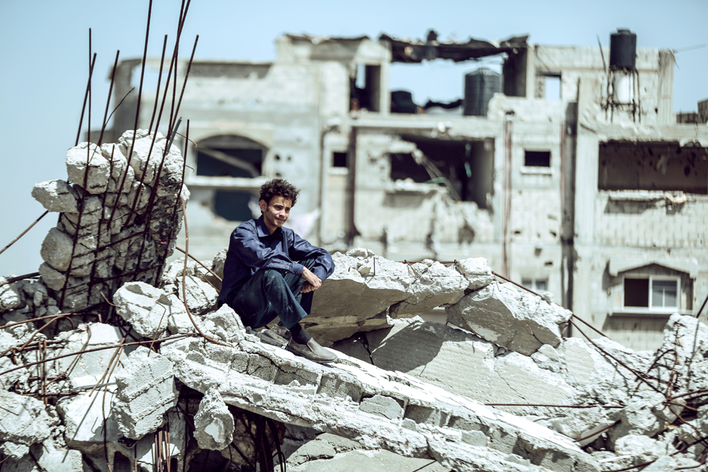 A scene from Hany Abu Assad's "The Idol"
