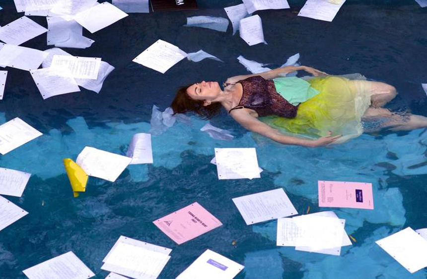 Maggie Siff in "A Woman, A Part"